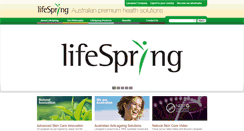 Desktop Screenshot of lifespringvitamin.com
